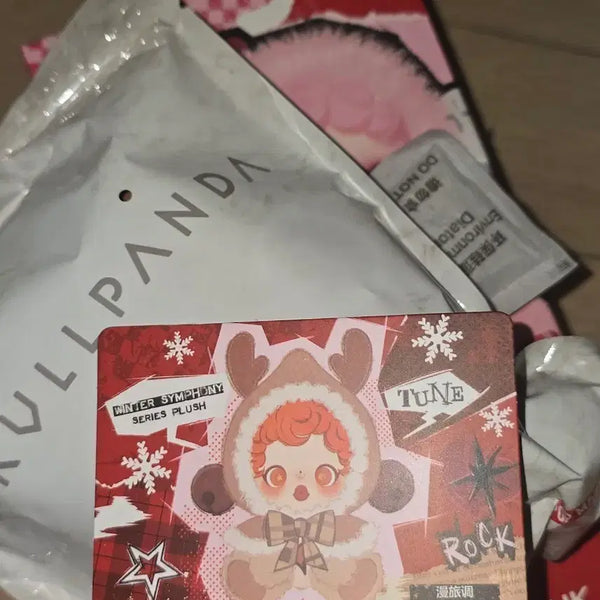 [BUNJANG] Pop Mart Skull Panda Winter Symphony Rudolph (Free Melody) / 원가이하) 팝마트 정품 스컬판다 겨울교향곡 자유로운선율 루돌프