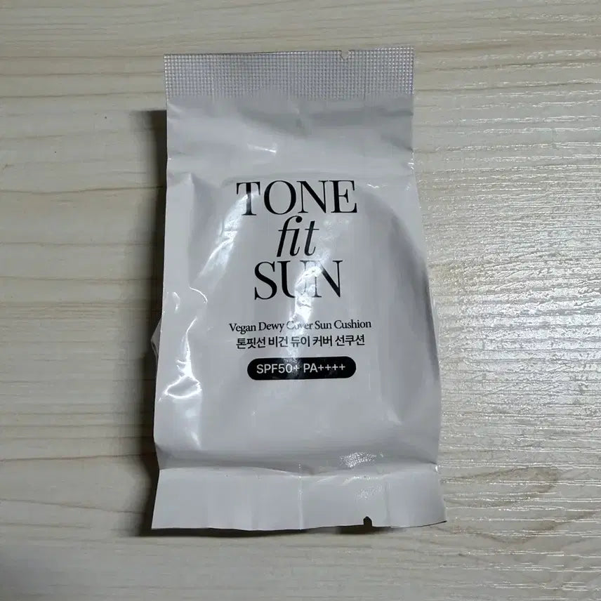 [BUNJANG] ToneFit Sun Vegan Dewey Cover Sun Cushion SPF50+ Refill / 톤핏 선 비건 듀이 커버 선쿠션 SPF50+ 리필용