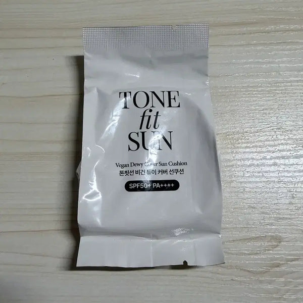 [BUNJANG] ToneFit Sun Vegan Dewey Cover Sun Cushion SPF50+ Refill / 톤핏 선 비건 듀이 커버 선쿠션 SPF50+ 리필용
