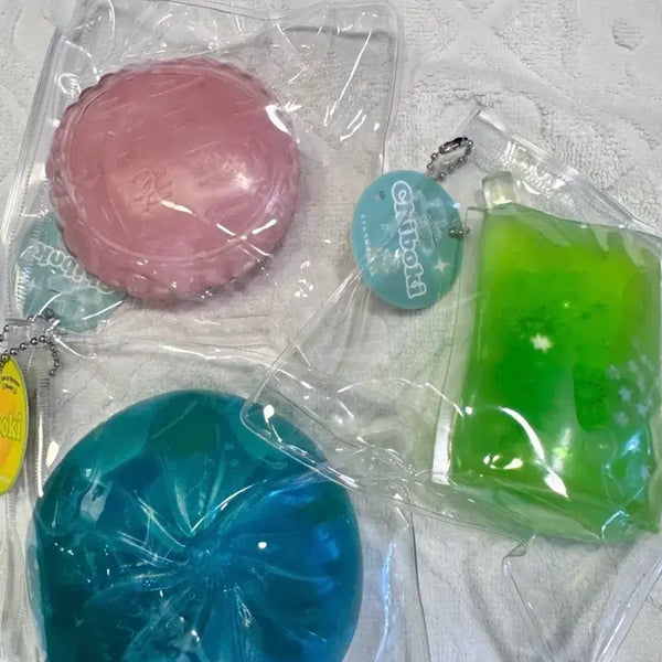 [BUNJANG] Chiboki Squishy Set of 3 / 치보키 말랑이 / 슬랑이 3개 세트