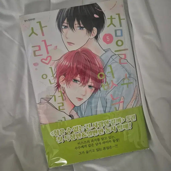 [BUNJANG] Is Love the Thing You Can't Stand? Vol. 5 First Edition / 참을 수 없는 건 사랑인걸까? 5권 초판 판매