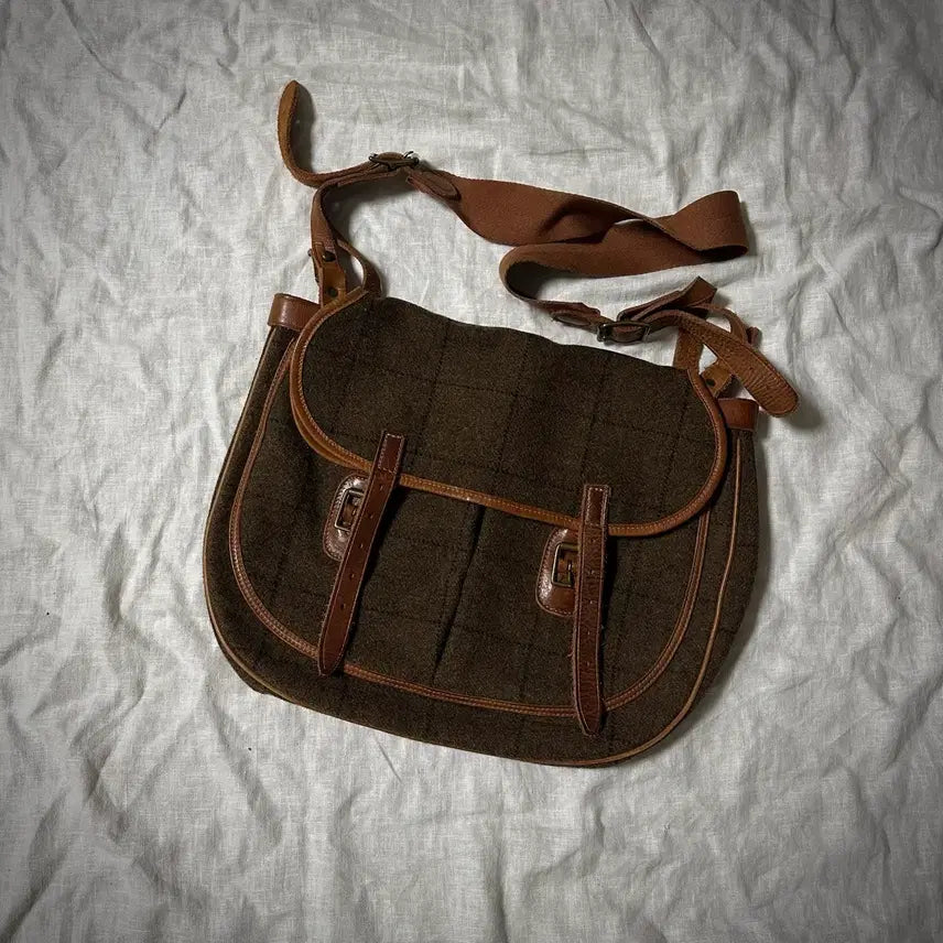 [BUNJANG] RRL Tweed Mail Bag / RRL 더블알엘 트위드 메일백 (크로스백 숄더백)
