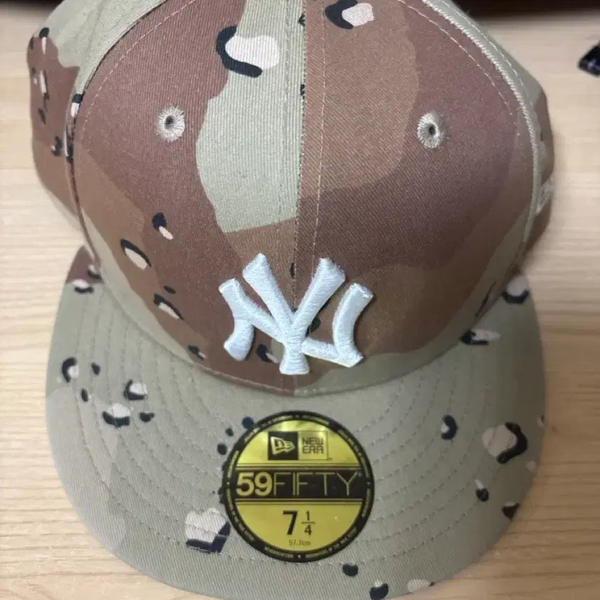 [BUNJANG] New Era 59FIFTY Camouflage Baseball Cap 7 1/4 / 뉴에라 59FIFTY 카모플라쥬 야구모자 7 1/4
