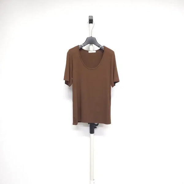 [BUNJANG] AGIT Spring/Summer Silk Cotton T-Shirt / 새 AGIT 아지트 춘하 실킷 면 티셔츠 F 33-66