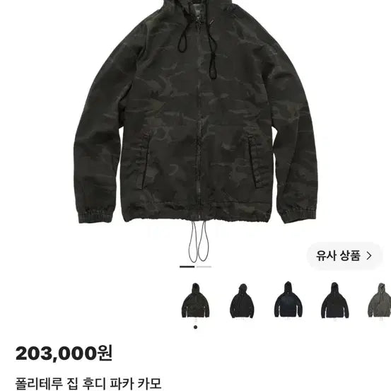 [BUNJANG] Poler Trew Zip Hoodie / 폴리테루 집후디