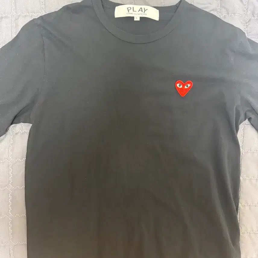 [BUNJANG] Comme des Garçons Play Long Sleeve T-shirt / 꼼데가르송 롱슬리브 L