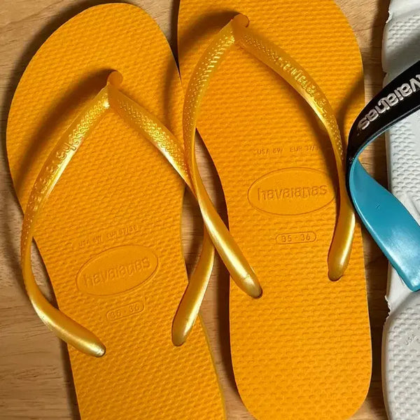 [BUNJANG] Havaianas Flip-Flops Banana Yellow (Size 35-36 / 235mm) / 하바이아나스 쪼리(35-36/235mm)