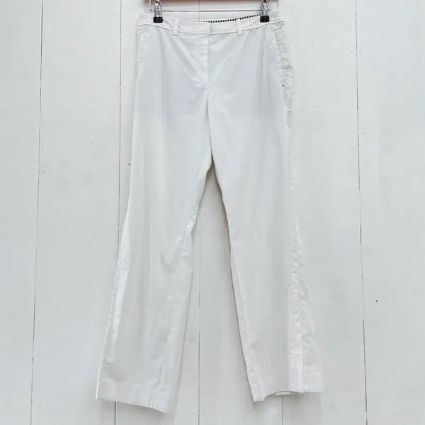 [BUNJANG] Lanvin Sport White Spandex Golf Pants / 랑방 스포츠 화이트 스판 골프 팬츠