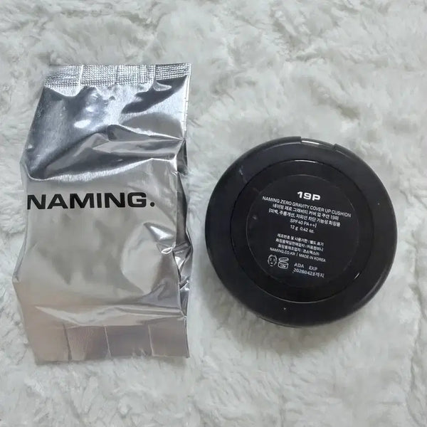 [BUNJANG] Naming Zero Gravity Cover-Up Cushion SPF40 PA++ (19P) with Refill / 네이밍 제로 그래비티 커버업 쿠션 19P +리필