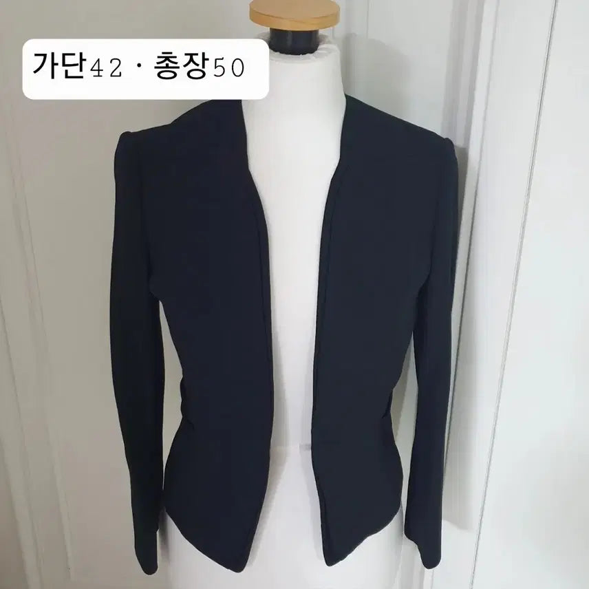 [BUNJANG] Navy Short Jacket / 네이비 숏 자켓