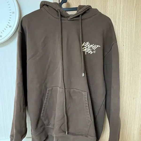[BUNJANG] Benhait Crew Hoodie Brown / 벤하이트 크루 후드 브라운