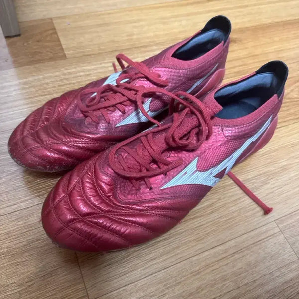 [BUNJANG] Mizuno Soccer Cleats 270mm Red / 미즈노 축구화 270 / 레드