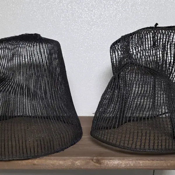 [BUNJANG] Two Horsehair Tanggeon (Traditional Korean Hat) / 말총으로 짠 탕건 두개 일광