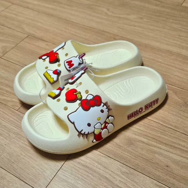 [BUNJANG] Hello Kitty Slippers Sandals / 헬로 키티 슬리퍼 샌들 정품 240