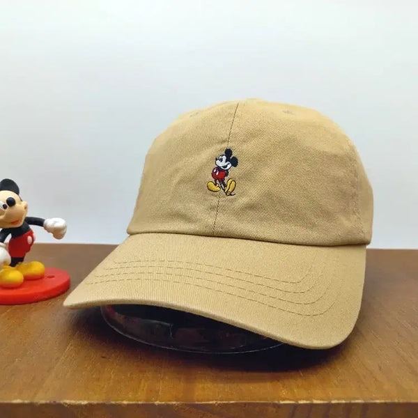 [BUNJANG] Premier IC Story Golden Deluxe Mickey Mouse Collaboration Ball Cap (Beige) / 프리미어 아이씨스토리 골든 디럭스 미키마우스 볼캡 모자 베이지
