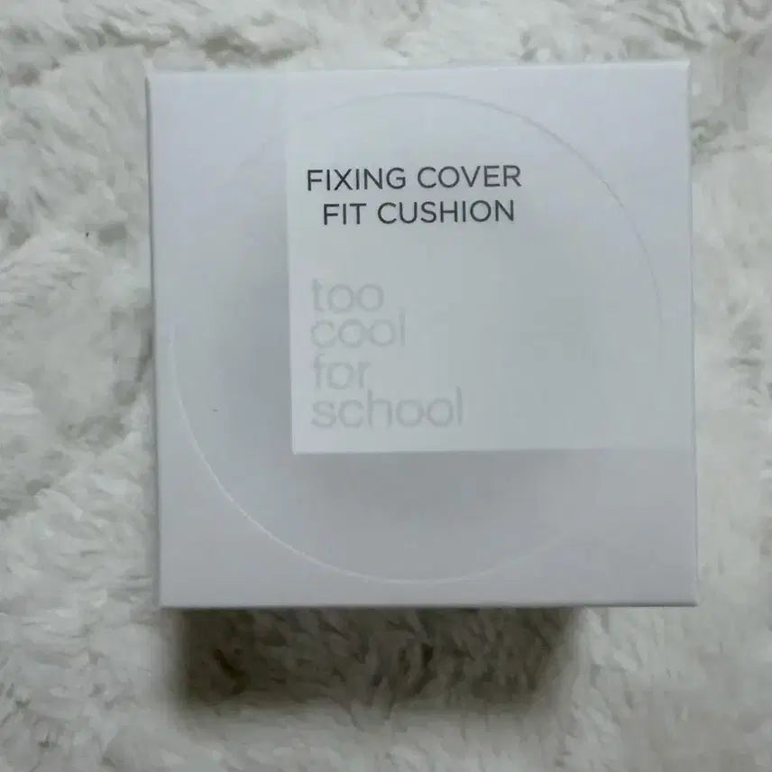[BUNJANG] Too Cool For School Fixing Cover Fit Cushion SPF 50+ PA+++ (Porcelain, 17) - Full Set / 투쿨포스쿨 픽싱 커버 핏 쿠션 17호 포슬린 본품 + 리필 새상품