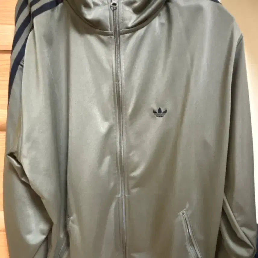 [BUNJANG] Adidas Track Top Olive Khaki / 아디다스 트랙탑 올리브 카키