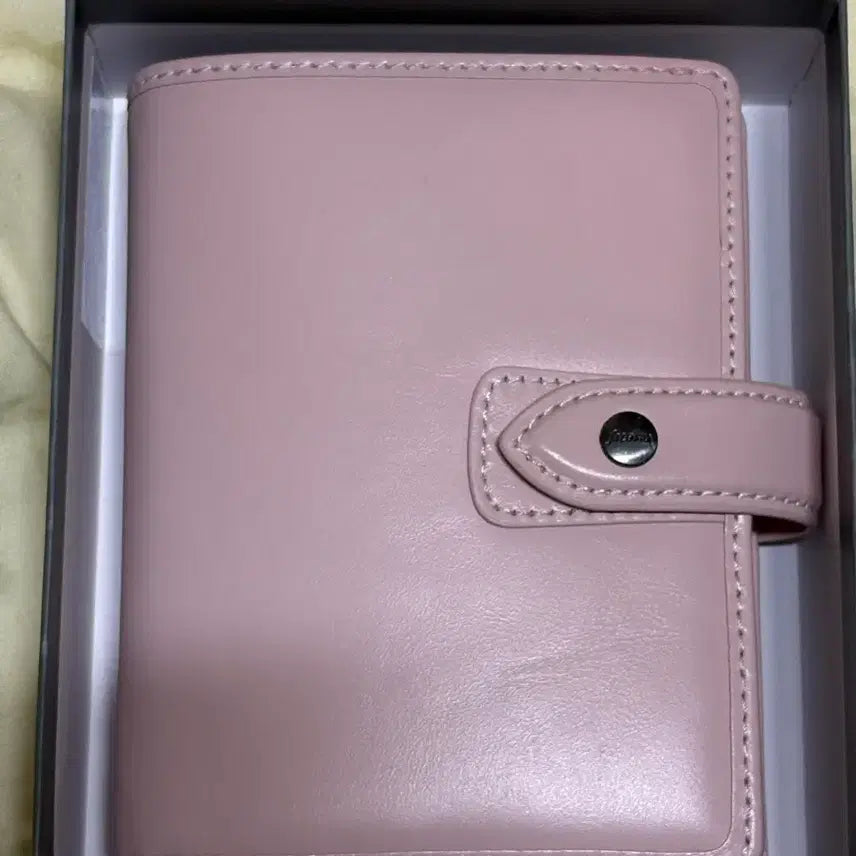 [BUNJANG] Filofax A7 Binder Pink Unused / 파일로팩스 a7 핑크 (미사용)
