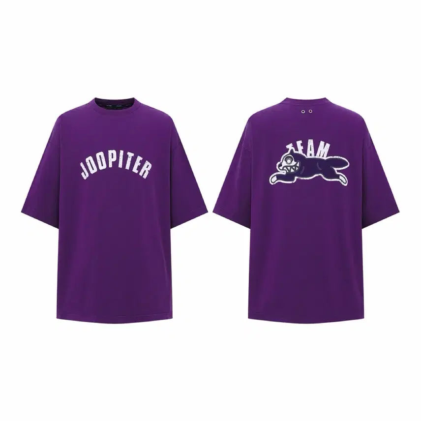 [BUNJANG] JUPITER X Tim Wang Purple T-Shirt Size 1 / 주피터 X 팀 왕 퍼플 티셔츠 1