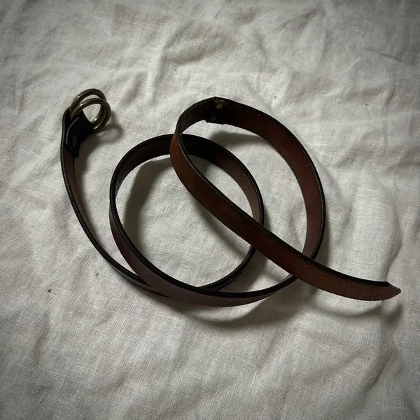 [BUNJANG] Vasco Brown Ring Belt M / 바스코 브라운 링벨트 M (약31-33) Vasco