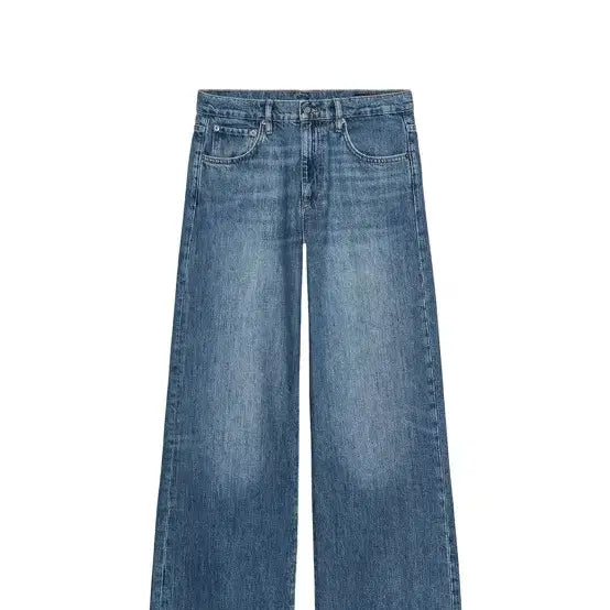 [BUNJANG] ZARA ZW Collection Wide Leg Low Rise Denim 9632/251 / 자라 ZW 컬렉션 와이드 레그 로우라이즈 데님 9632/251
