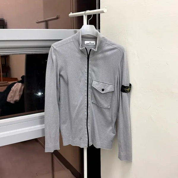 [BUNJANG] Stone Island Pocket Cotton Zip-Up L Size / [L size] *정품* 스톤아일랜드 포켓 코튼 집업