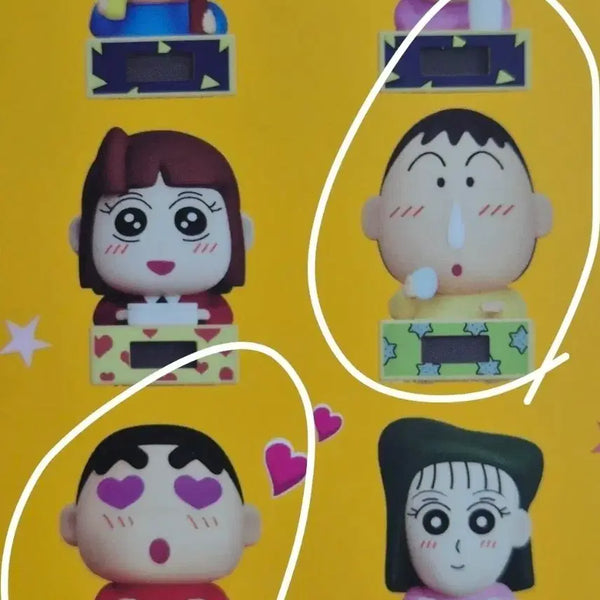 [BUNJANG] Crayon Shin-chan Nenech The Collector's Edition Desk Clock Figure Bundle Set (Sealed) / [미개봉] 짱구, 맹구 탁상시계피규어 일괄판매
