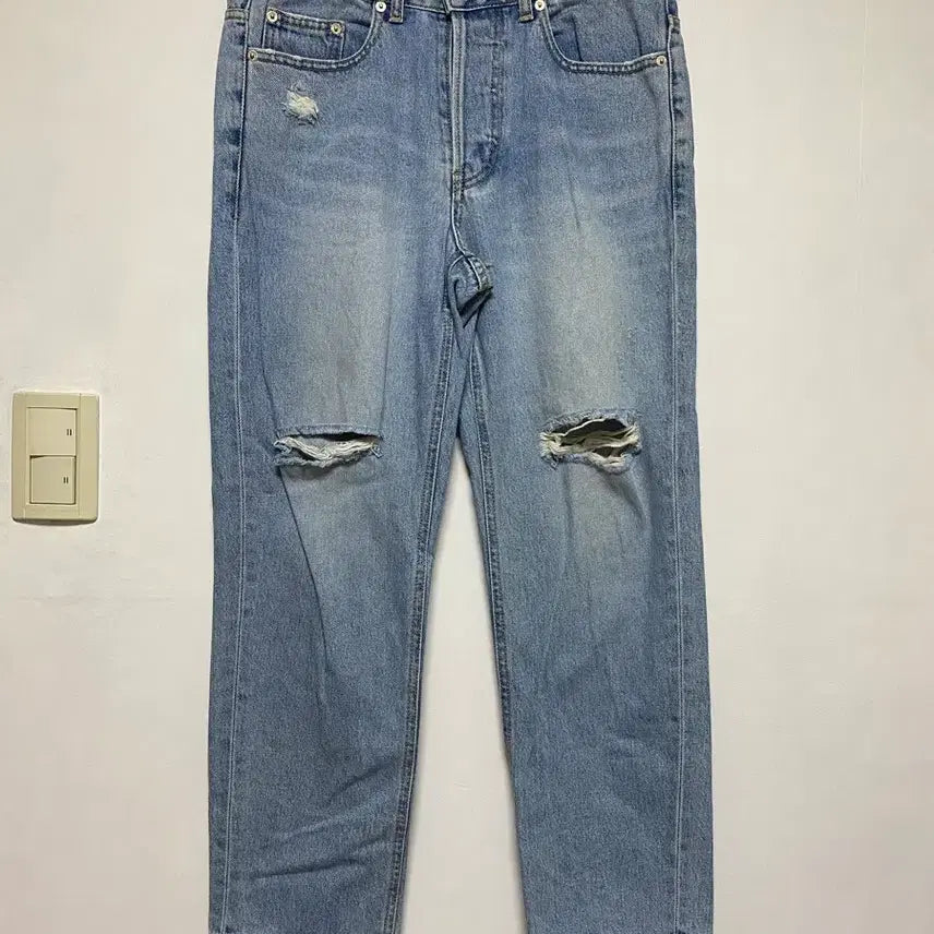 [BUNJANG] PieceWorker Iceland Tapered Denim Jeans Size 31 / [PIECE] 피스워커 아이스랜드 테이퍼드 데님  31