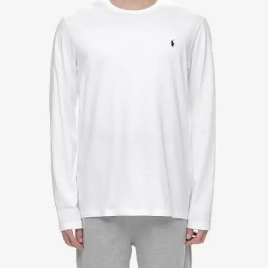 [BUNJANG] Polo Long Sleeve White Black / 폴로 롱슬리브 흰 검 상태s