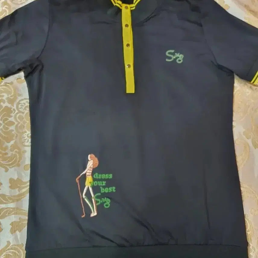 [BUNJANG] Women's Golf Short Sleeve T-Shirt / 여성 골프반팔티