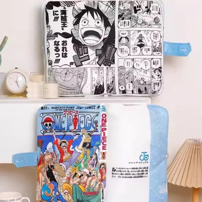 [BUNJANG] One Piece Manga Illustration Design Cushion / 원피스 만화책 일러스트 디자인 쿠션