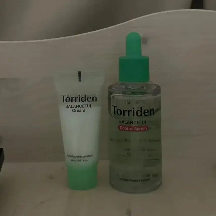 [BUNJANG] Torriden Balanceful Cream & Cica Control Serum / 토리든 밸런스풀 크림 시카  세럼