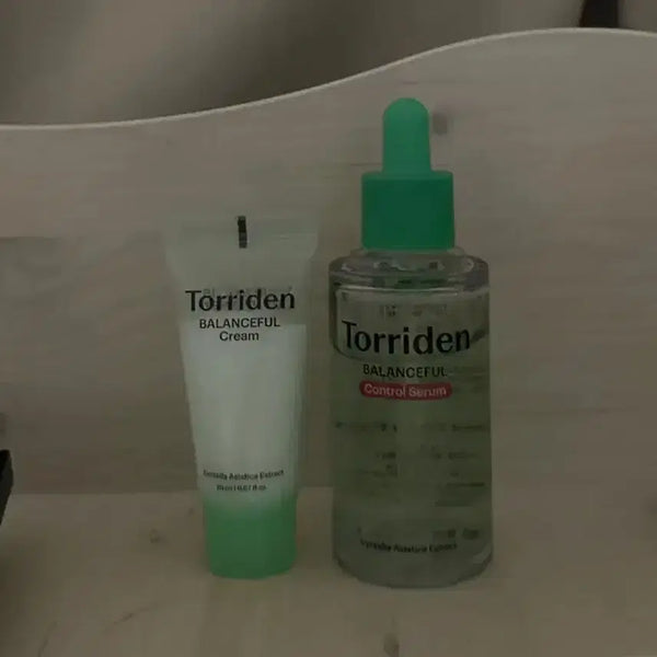 [BUNJANG] Torriden Balanceful Cream & Cica Control Serum / 토리든 밸런스풀 크림 시카  세럼