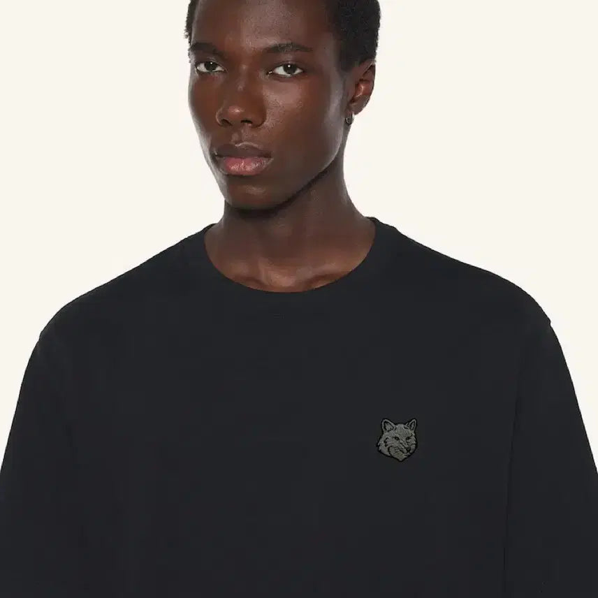 [BUNJANG] Maison Kitsuné Bold Logo T-Shirt Black XL / 메종키츠네 볼드 로고 반팔 티셔츠 블랙 XL