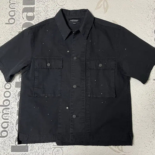 [BUNJANG] Eastlog M43 Military Half Shirt / 이스트로그 M43 밀리터리 하프셔츠