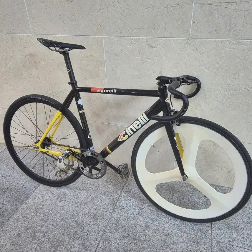 [BUNJANG] Jinbaike White Carbon Tri-Spoke Wheelset / 진바이크 화이트 카본 삼발이 판매합니다