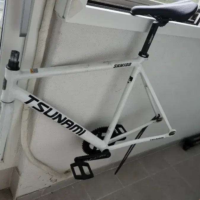 [BUNJANG] Tsunami White Ban Cha Complete Bike / 쓰나미 화이트 반차 판매만 급처