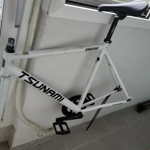 [BUNJANG] Tsunami White Ban Cha Complete Bike / 쓰나미 화이트 반차 판매만 급처
