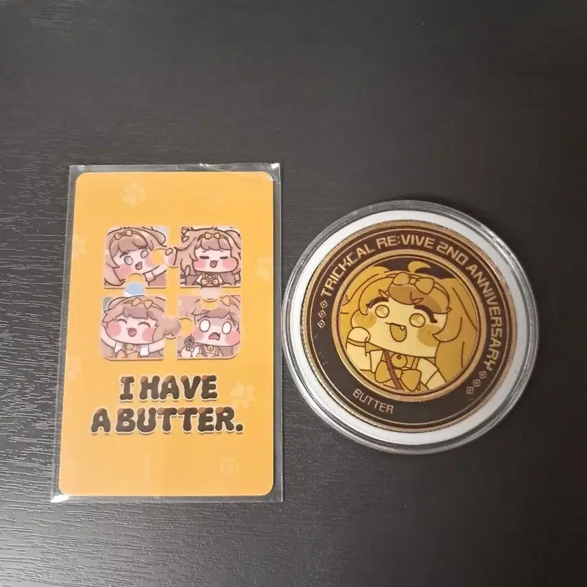 [BUNJANG] Tricolour Revive 2nd Anniversary Butter Coin & Butter Card / 트리컬 리바이브 2주년 버터 기념주화&버터카드
