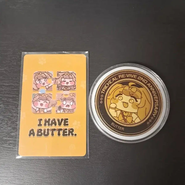 [BUNJANG] Tricolour Revive 2nd Anniversary Butter Coin & Butter Card / 트리컬 리바이브 2주년 버터 기념주화&버터카드