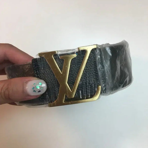 [BUNJANG] Louis Vuitton Style Belt Gold Buckle / 루이비통 스타일 벨트 골드 버클