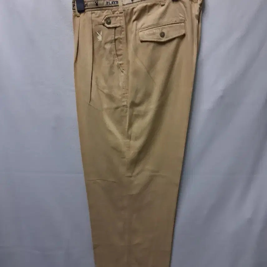[BUNJANG] Playboy Beige Cotton Pants / 플레이보이 바지 베이지34 외 36사이즈 개당