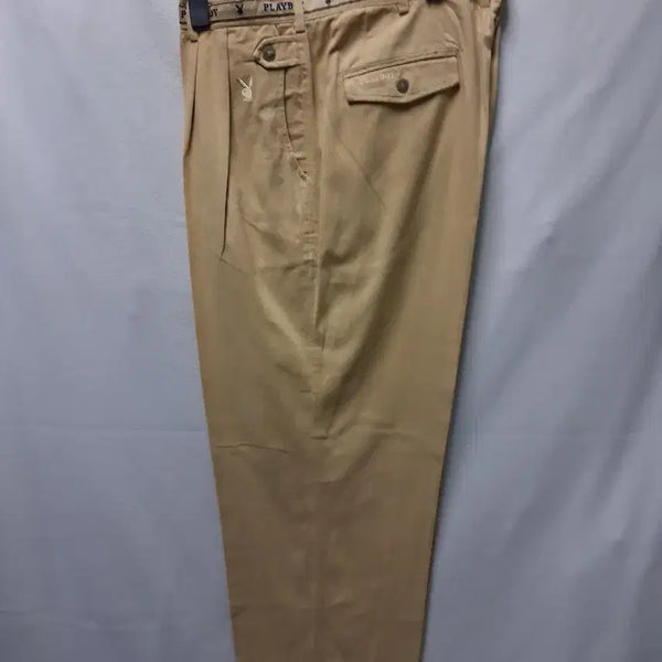 [BUNJANG] Playboy Beige Cotton Pants / 플레이보이 바지 베이지34 외 36사이즈 개당