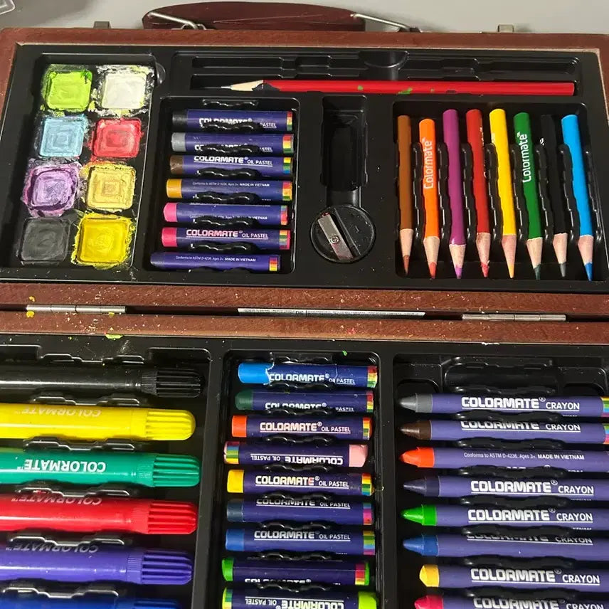 [BUNJANG] Assorted Art Supplies Set / 이름 모르는 색칠세트