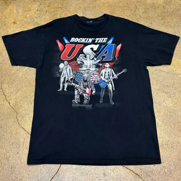 [BUNJANG] USA Vintage Presidential Band Rock T-Shirt / 미국 빈티지 USA 대통령 밴드 락티셔츠 반팔티