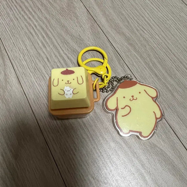 [BUNJANG] Pompompurin Giant Keycap Keychain / 폼폼푸린 대왕키캡 키링