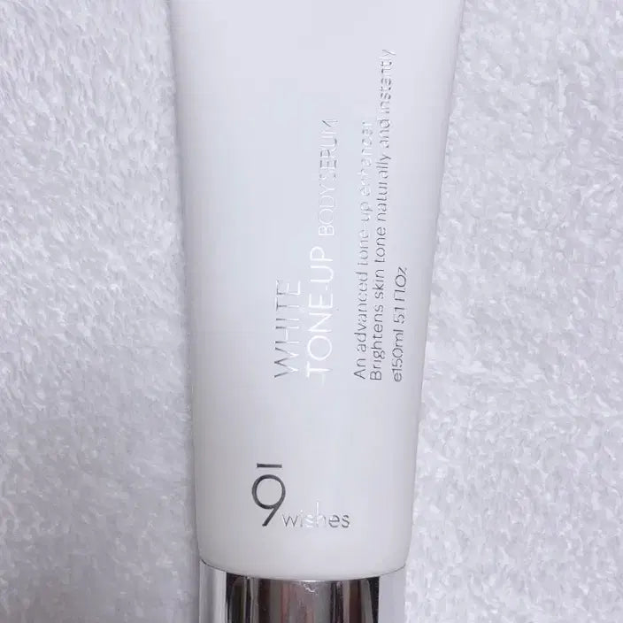 [BUNJANG] Nine Wishes White Tone-Up Body Serum 150ml Large Capacity / 나인위시스 화이트 톤업 바디 세럼 150ml 대용량