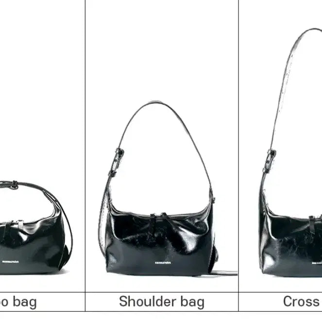 [BUNJANG] Masmallows Three-Way Hobo Bag / (새상품)마스마룰즈 쓰리웨이 호보백