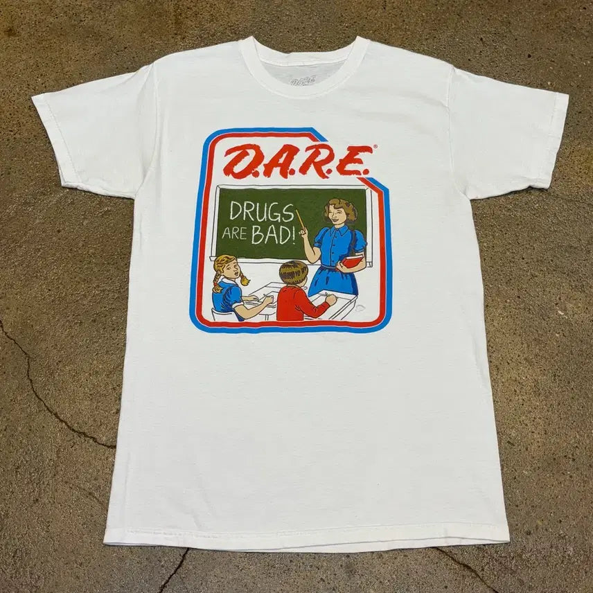 [BUNJANG] DARE T-Shirt / 레어 미국 빈티지 DARE 반팔티
