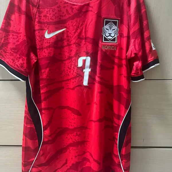 [BUNJANG] South Korea National Team 2026 Son Heung-min Signed Football Jersey / 국대 유니폼 2026 손흥민 마킹